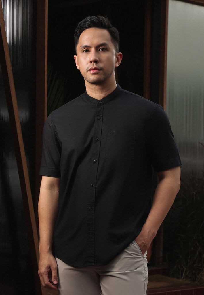 Emba Classic - Kemeja Koko Pria Lengan Pendek Alrona Collection