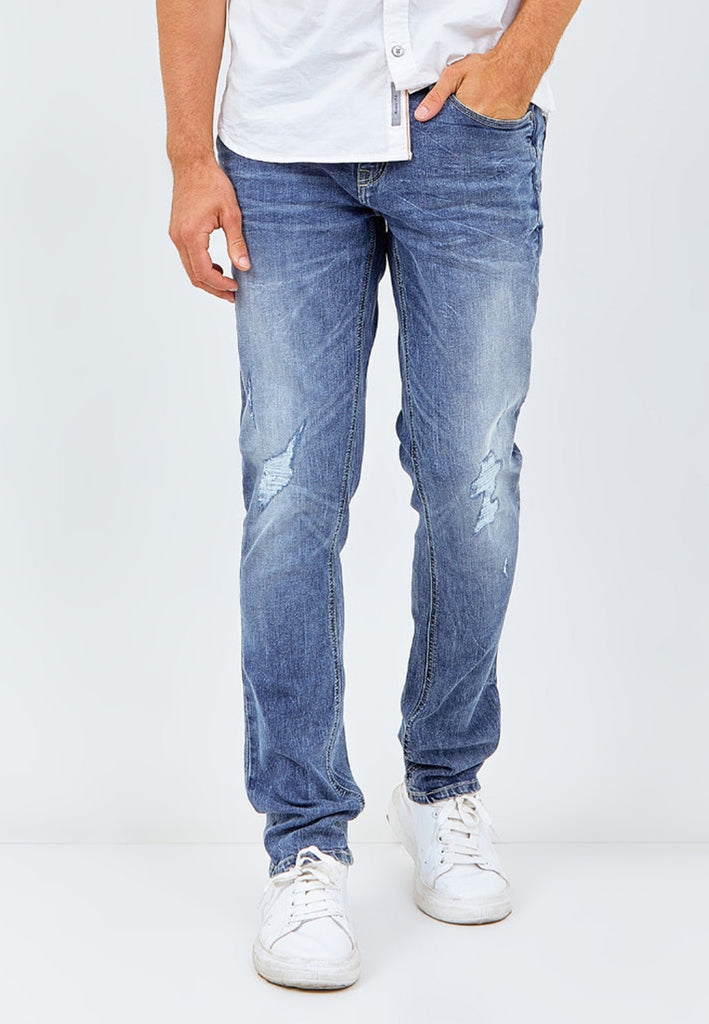 EMBA DENIM - Celana Panjang Denim Pria Regular Fit Non Stretch - Blizzard