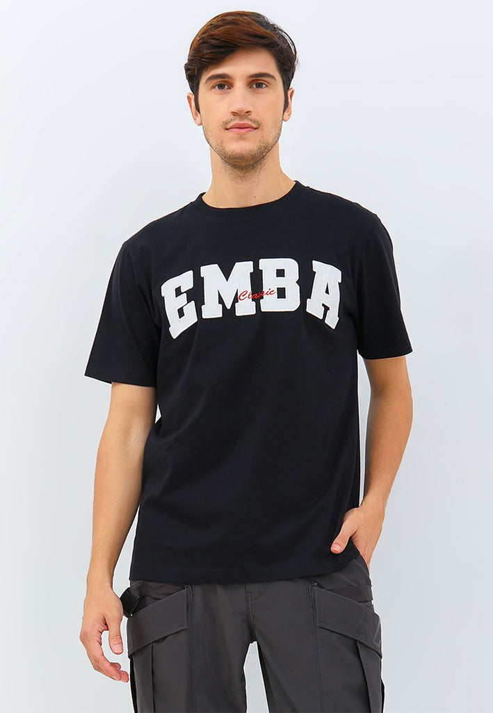 Emba Classic - Kaos Pria Lengan Pendek Material Katun