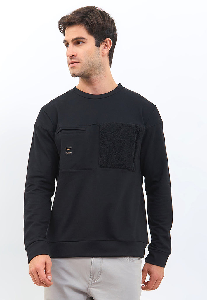 Emba Classic - Sweater Lengan Panjang Detail Bordir Material Katun - View