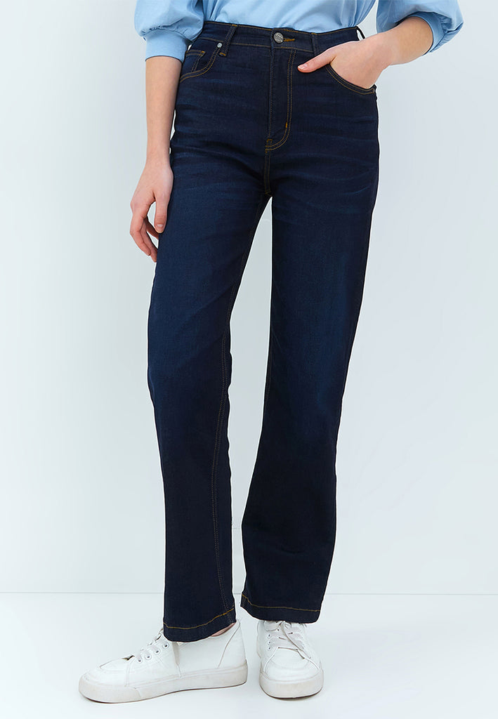 Emba Ladies - Long Pants Material Denim - Aurora