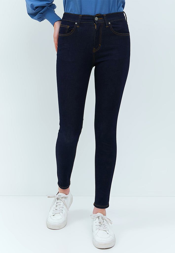 Emba Ladies - Skinny Long Pants Material Denim - Aile