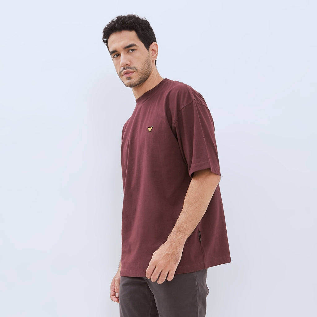 Emba Classic Kaos Oversize Polos Lengan Pendek - Lintang