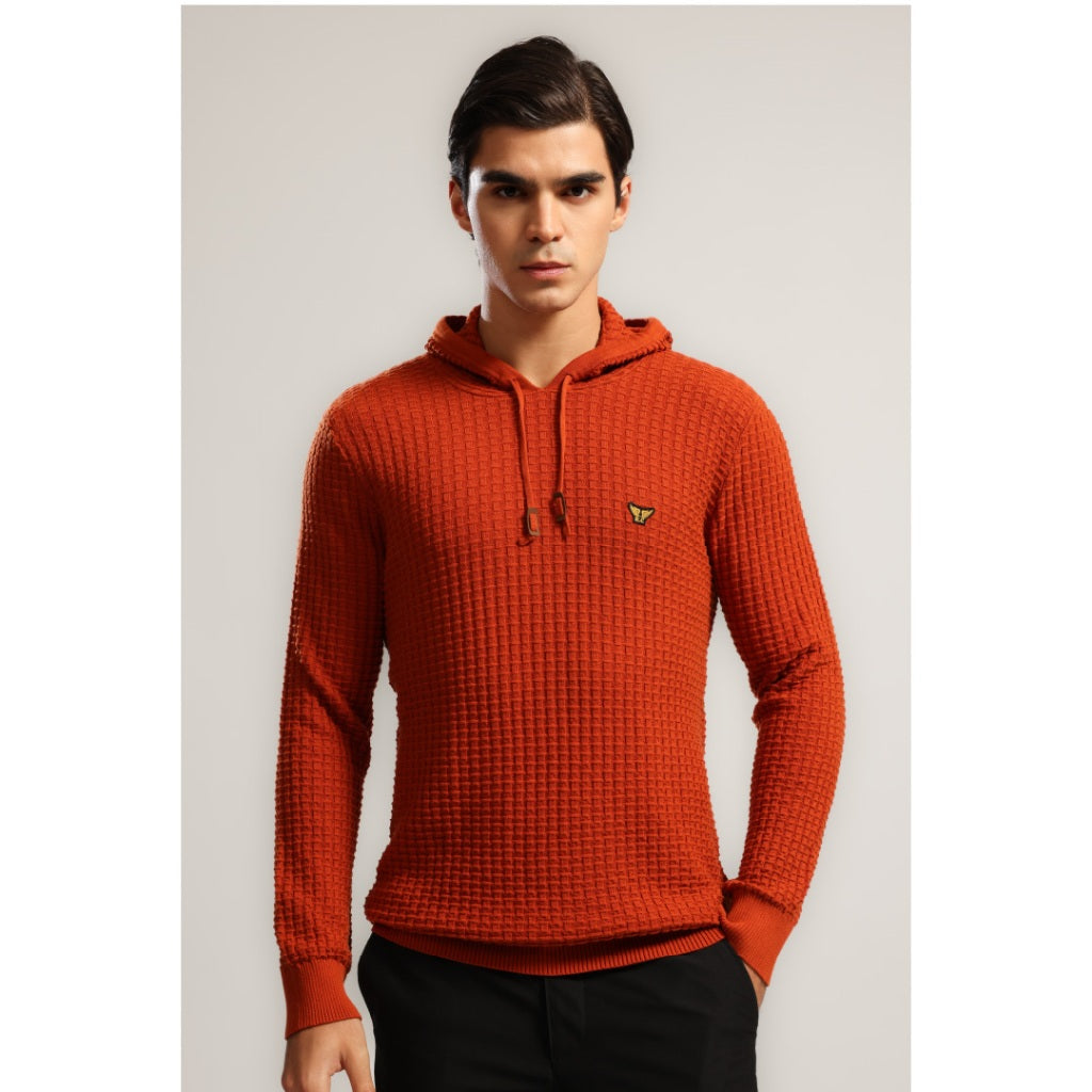 Emba Classic Fighter Sweater Hoodie Knit Polos - Main Image